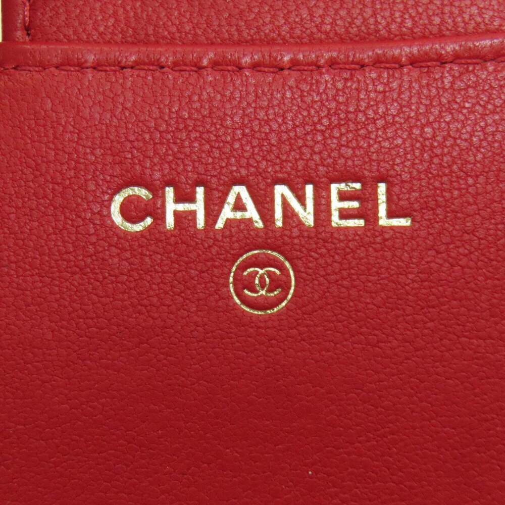 CHANEL Red Wallet - Picture 8 of 16
